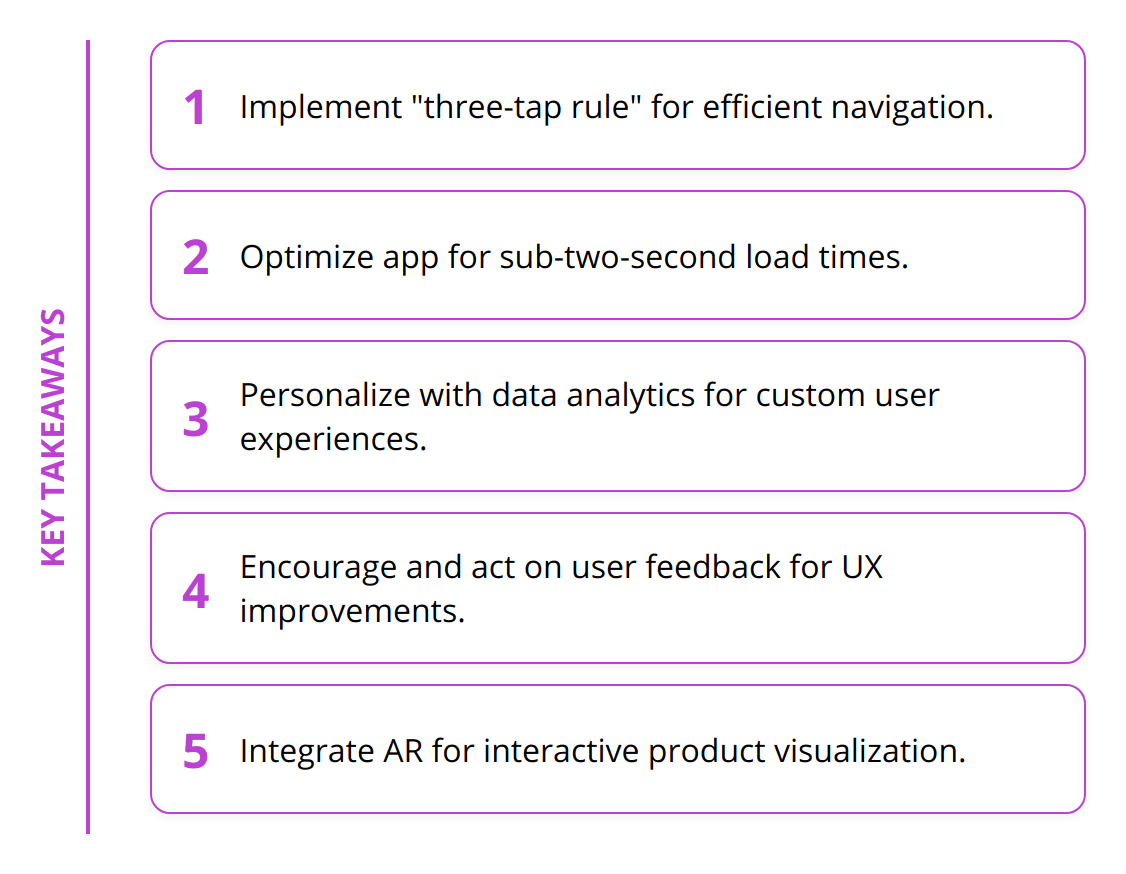 Key Takeaways - How to Improve the User Experience of Retail Apps