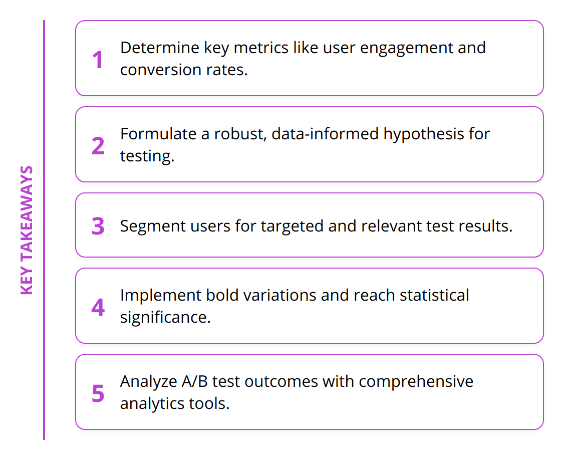 Key Takeaways - Mobile App A/B Testing [Pro Tips]