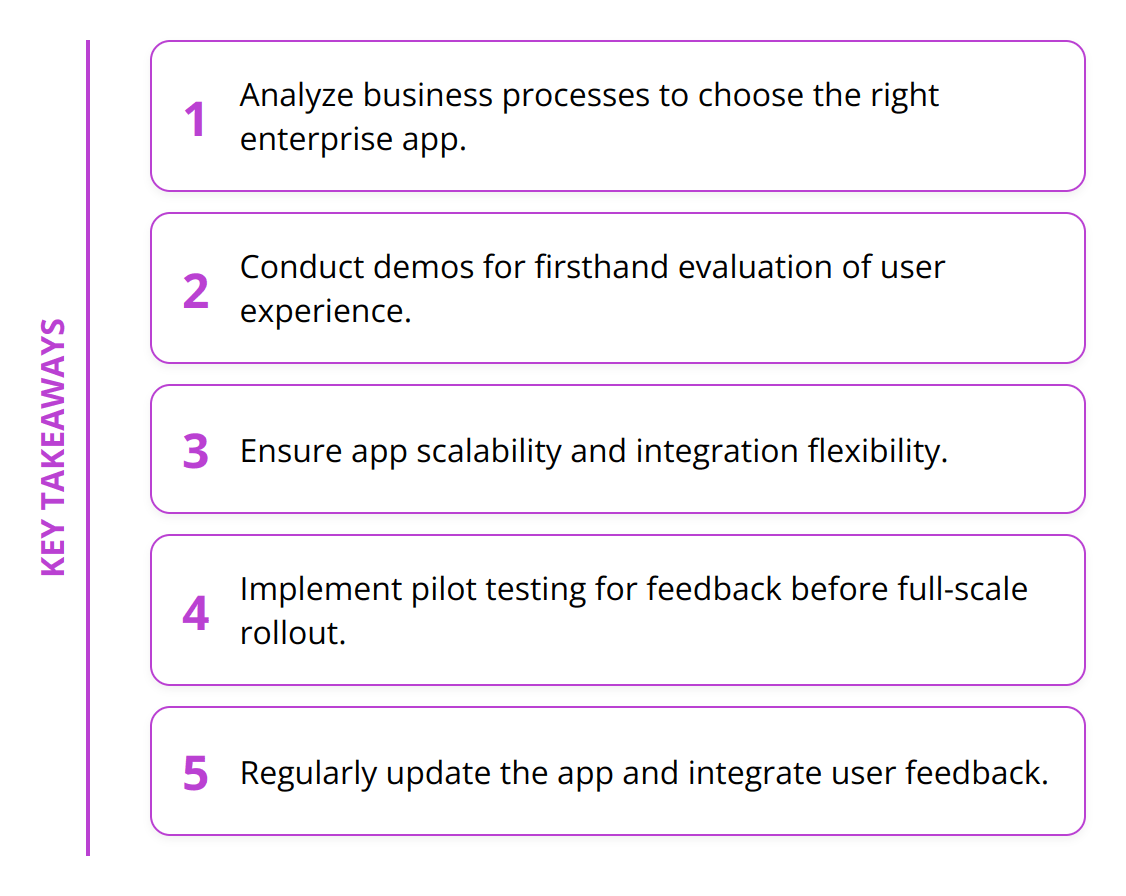 Key Takeaways - Enterprise App Management [Pro Tips]