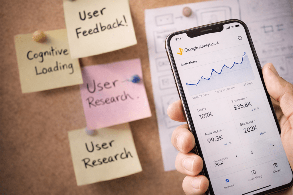 Google Analytics 4 data and insights