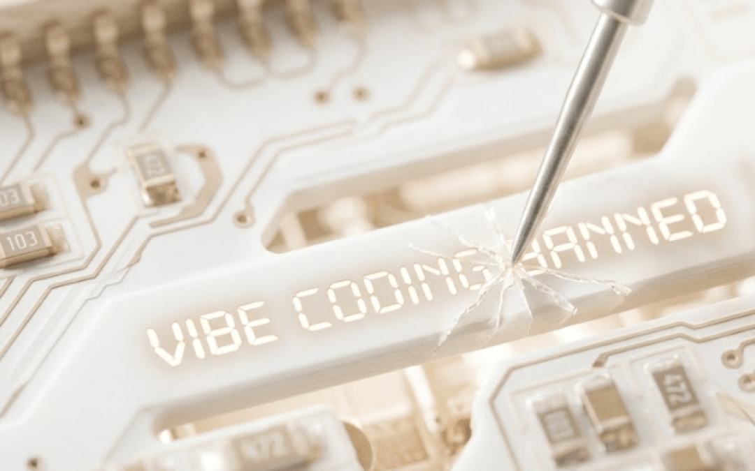 Vibe coding banned